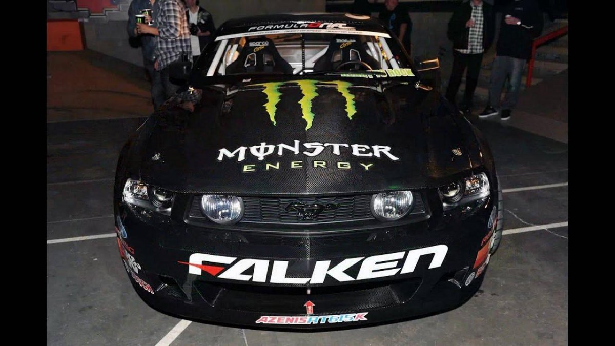 Мустанг Монстер Энерджи