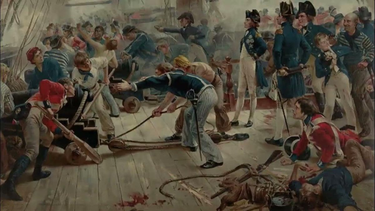 Трафальгарское сражение Нельсон