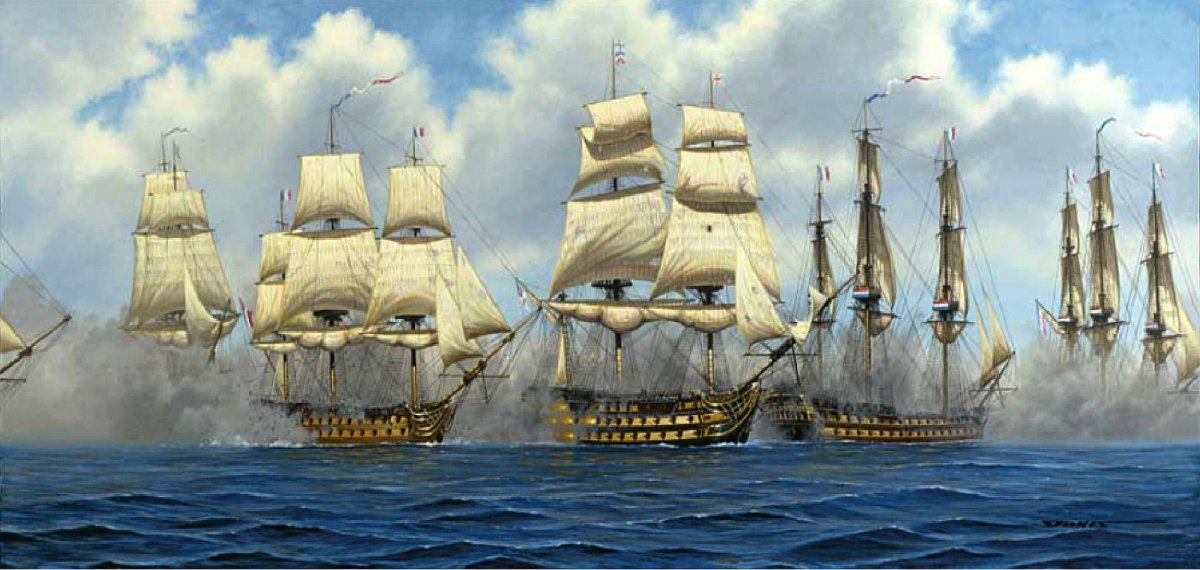 Трафальгарское сражение Нельсон