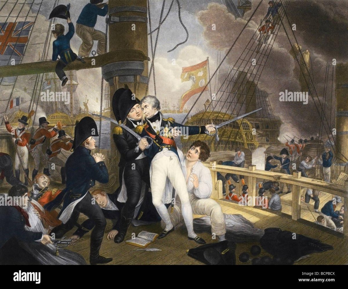 Адмирал Нельсон Трафальгарская битва