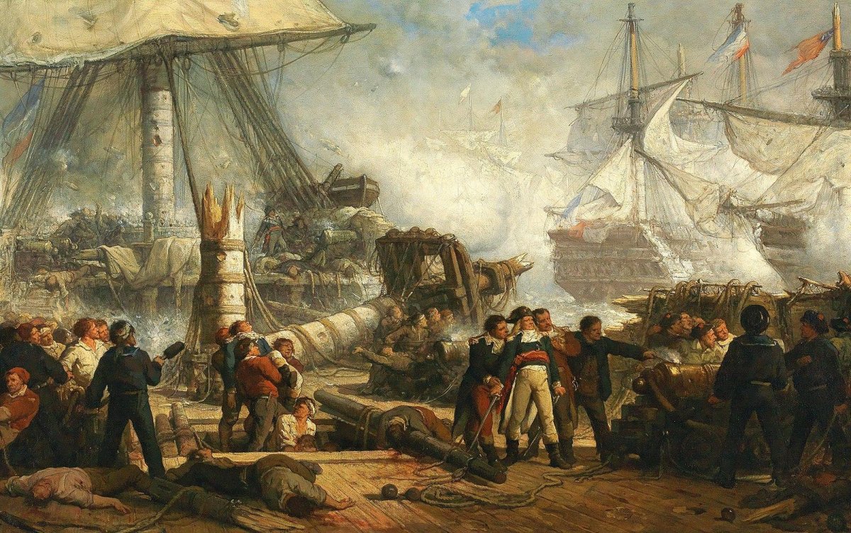 Трафальгарское сражение 1805 Нельсон