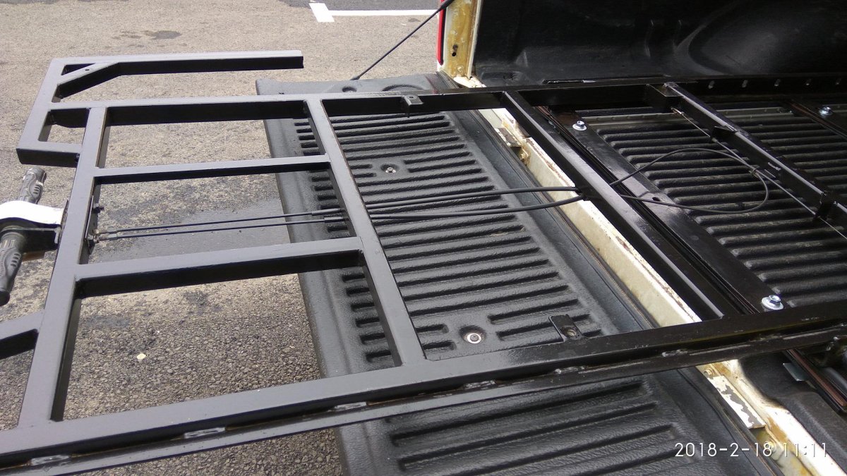 Салазки для кузова Nissan Navara