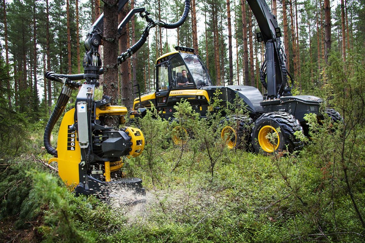 Харвестер Понссе Эрго