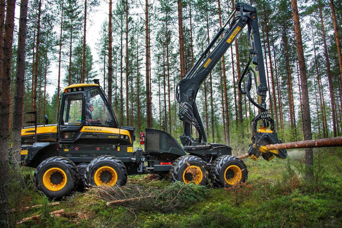 Харвестер Понссе Эрго
