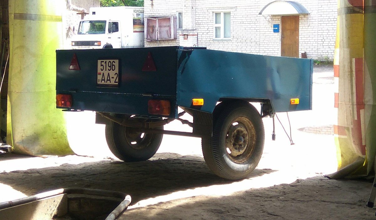 МАЗ 81144 прицеп