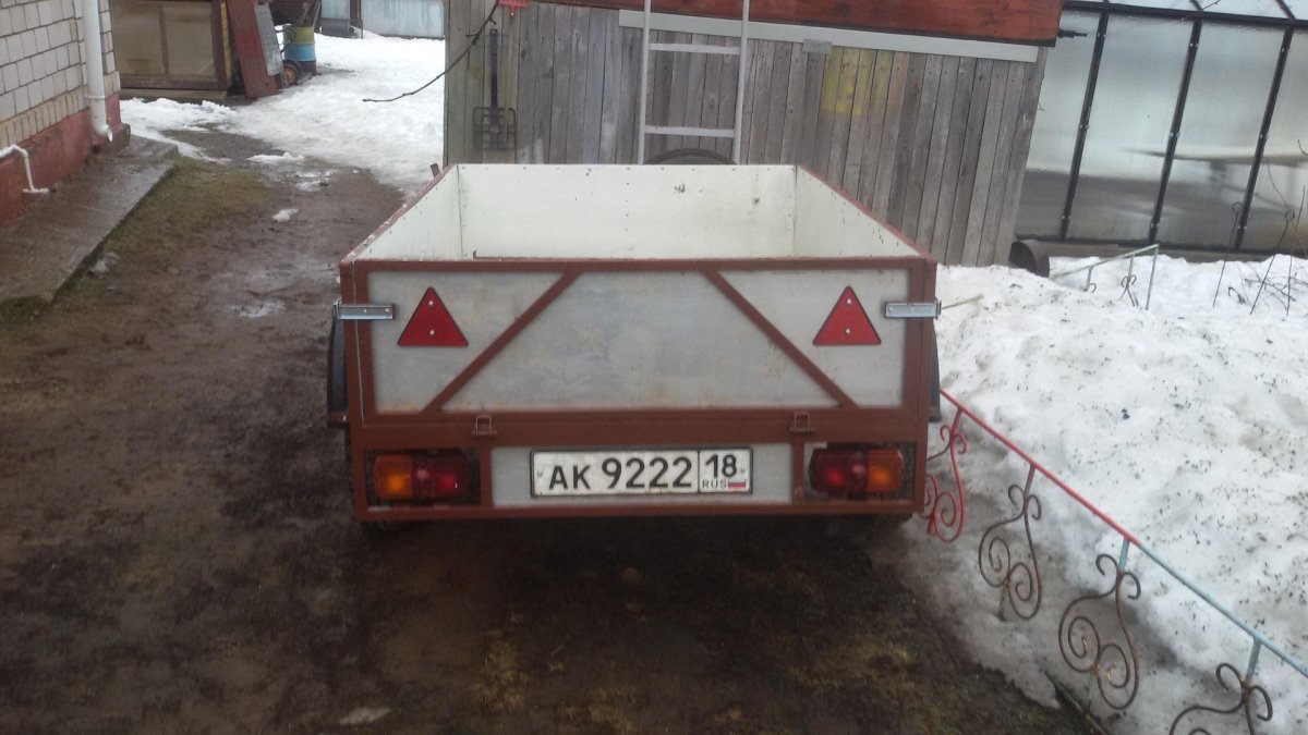 Прицеп Зубренок МАЗ 8162