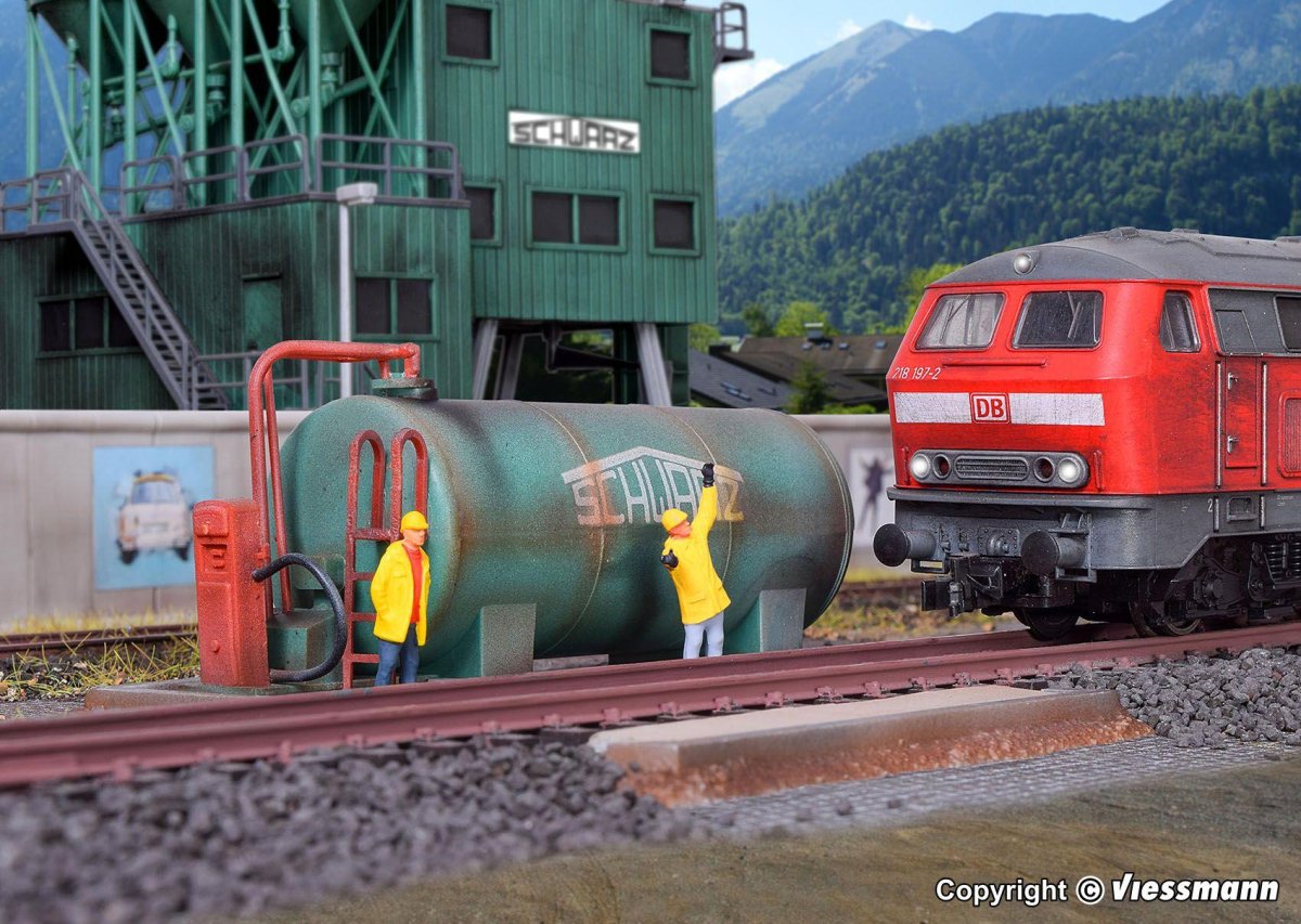 Заправочная станция для тепловозов