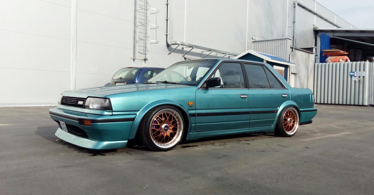 Nissan Bluebird 1986 stance