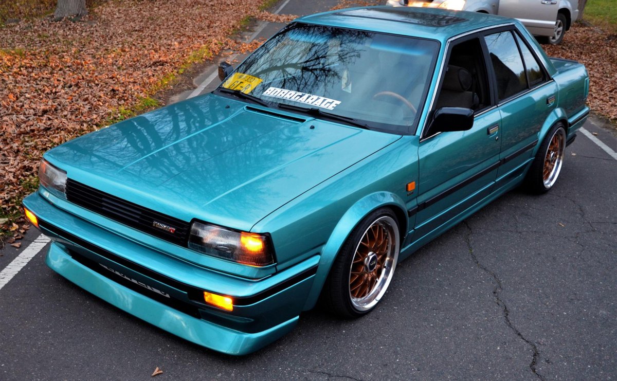 Nissan Bluebird 1986 stance