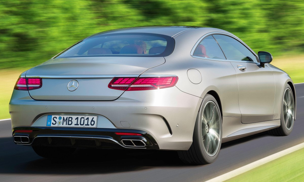Мерседес-Бенц s купе 2018