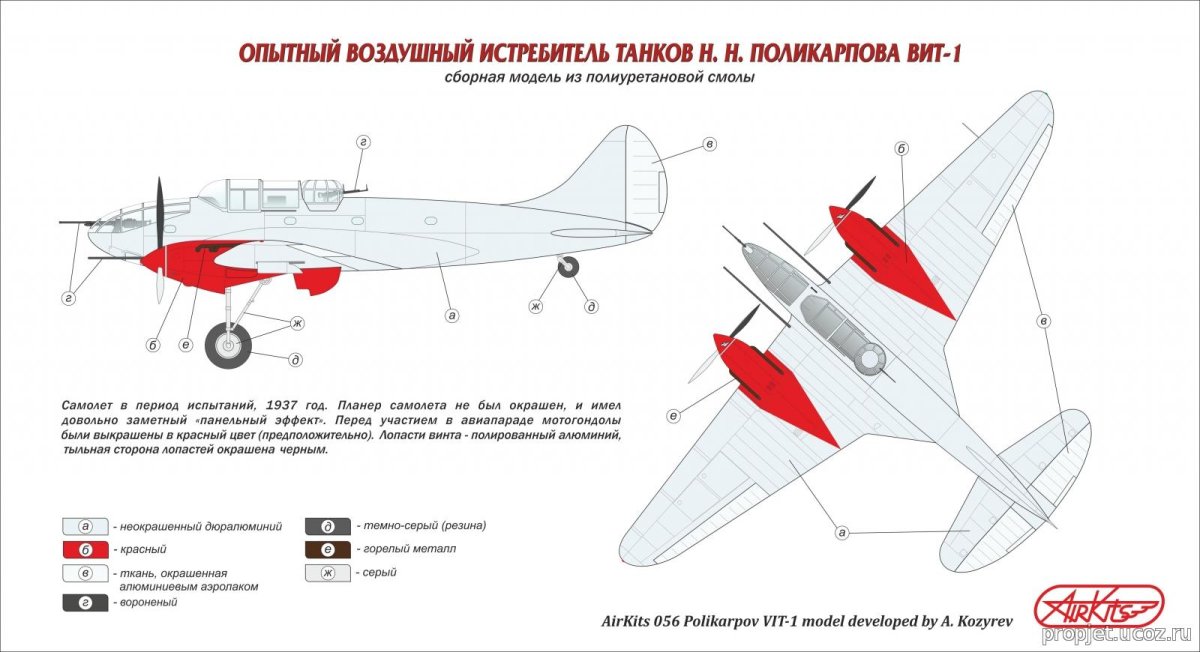 Вит-1 Поликарпов самолет