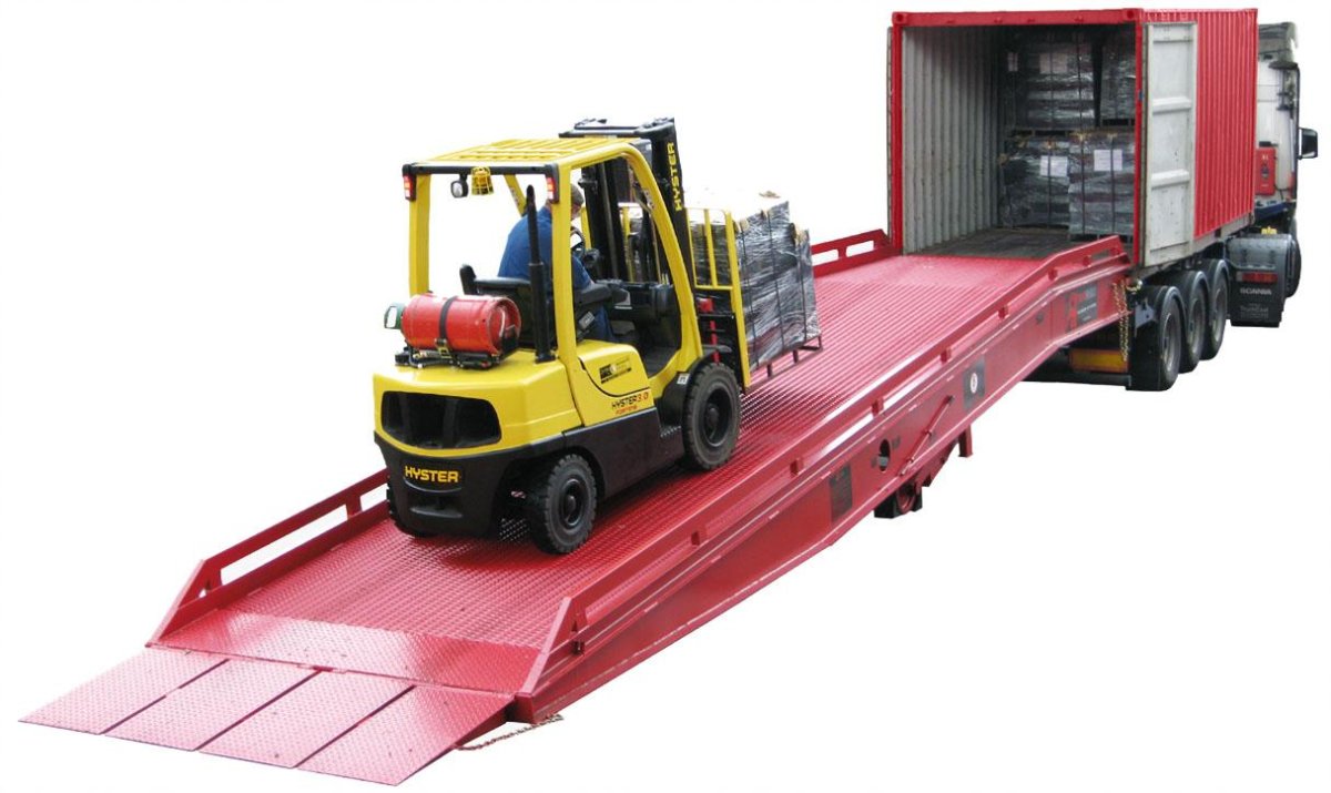 Мобильные рампы передвижные погрузочные эстакады