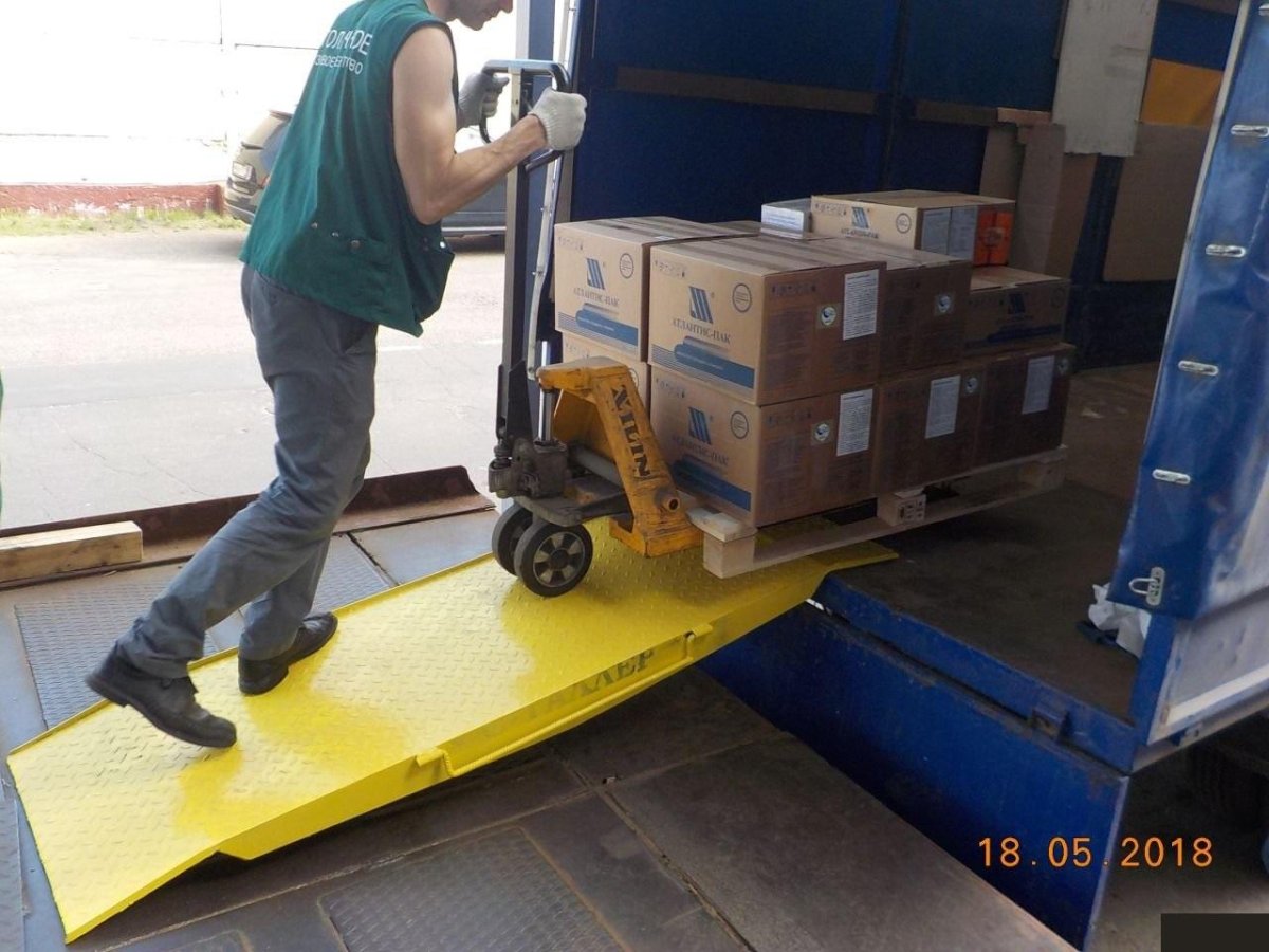 Перегрузочный мост переносной