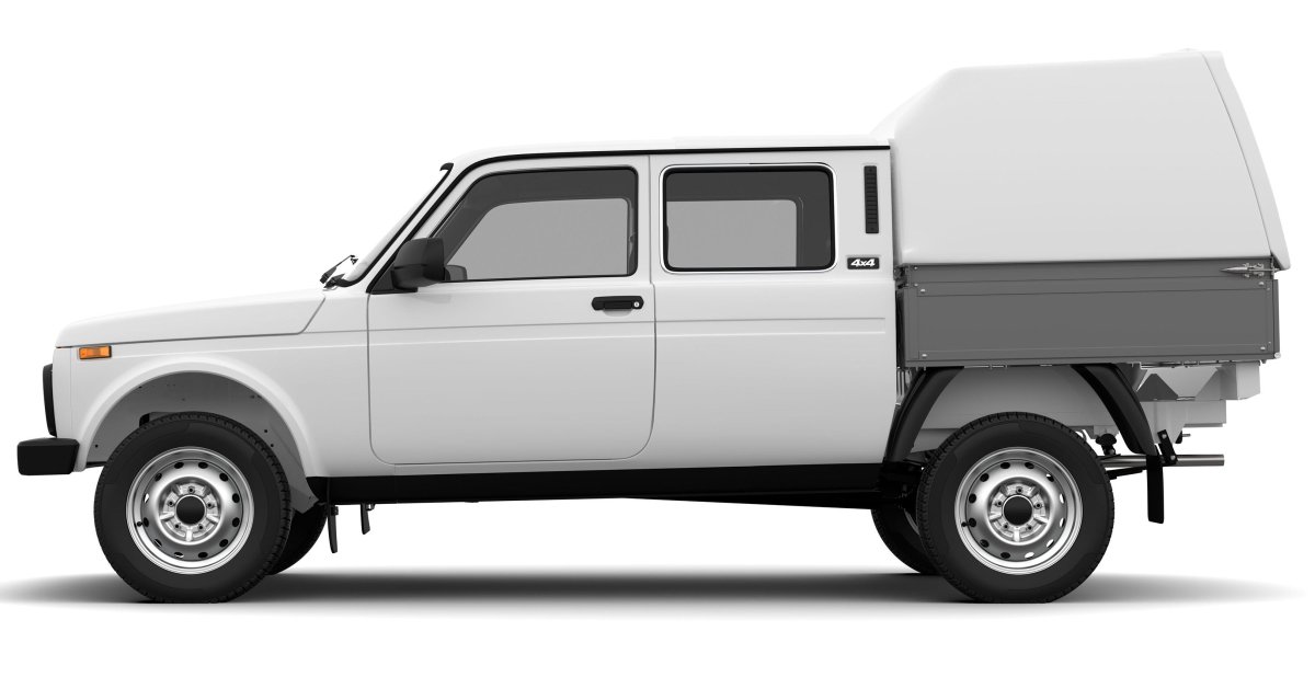 2346* Lada Niva бортовая платформа