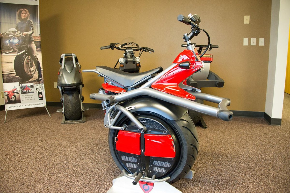 Ryno - одноколесный электрический мотоцикл