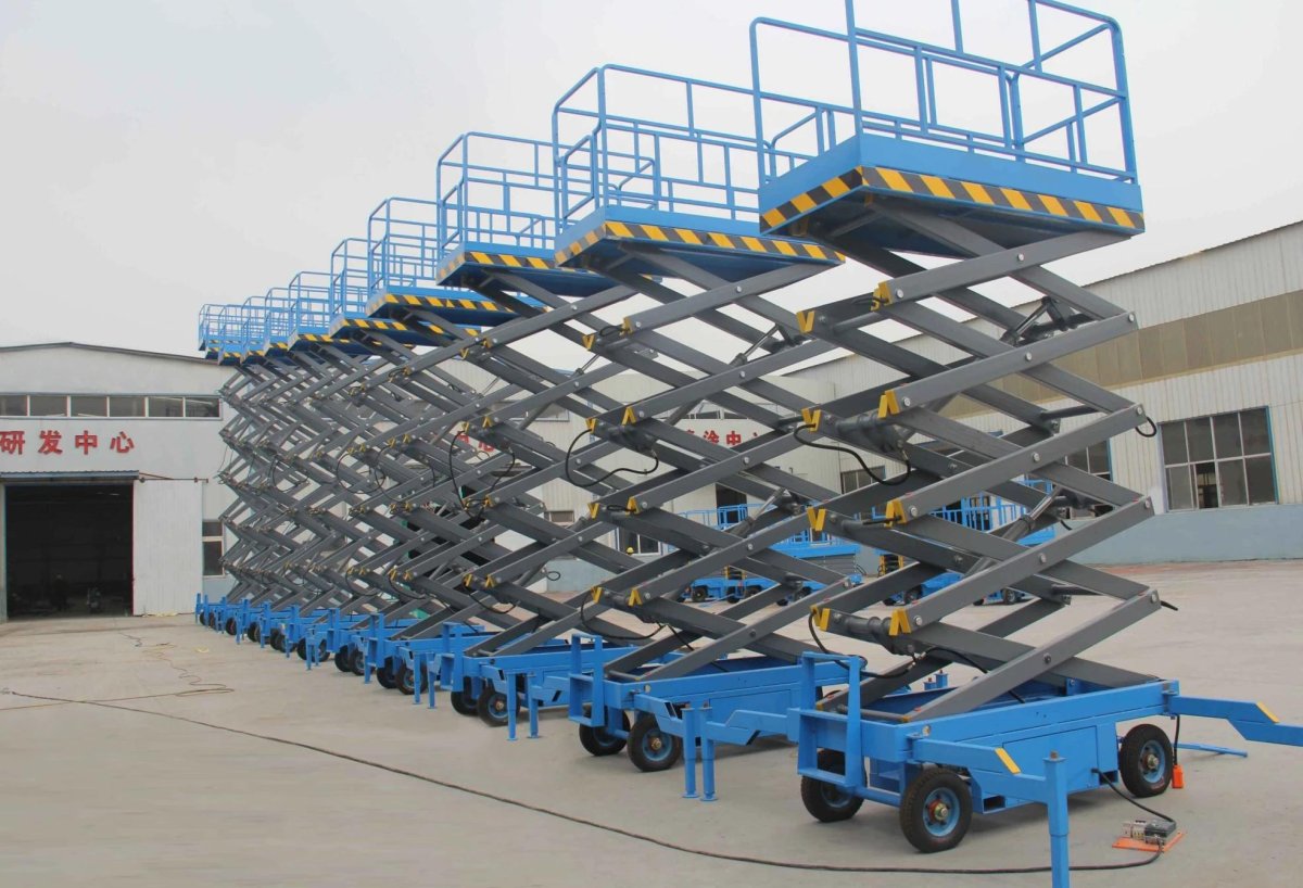 Ножничный подъемник платформа