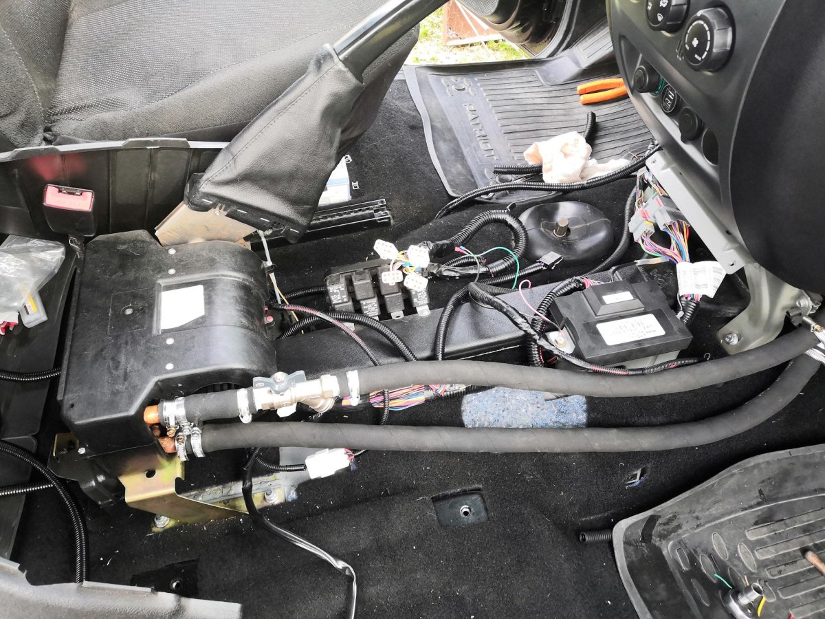 Задняя печка УАЗ Патриот 2015