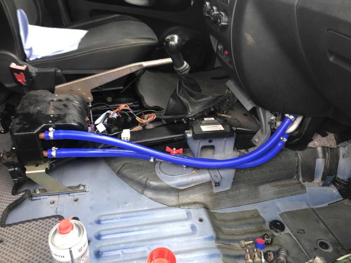 Установка задней печки УАЗ Патриот