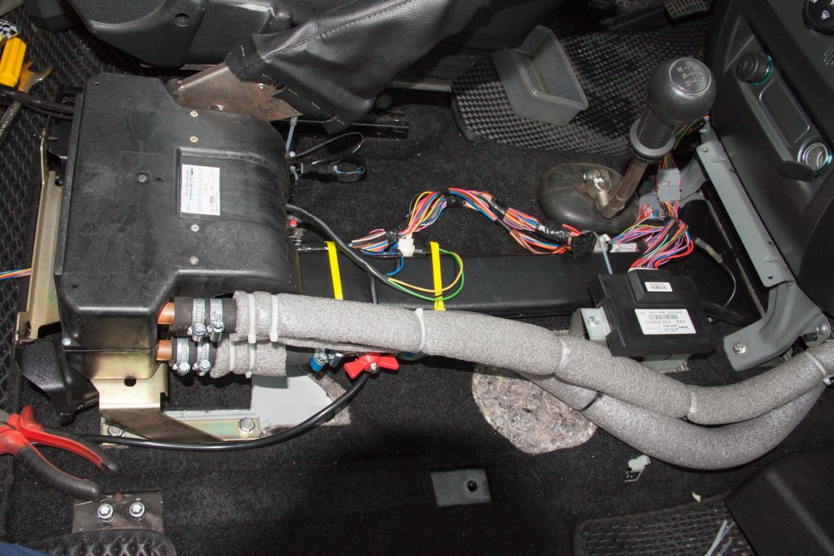 Доп отопитель УАЗ Патриот