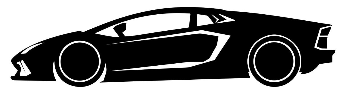 Силуэт машины