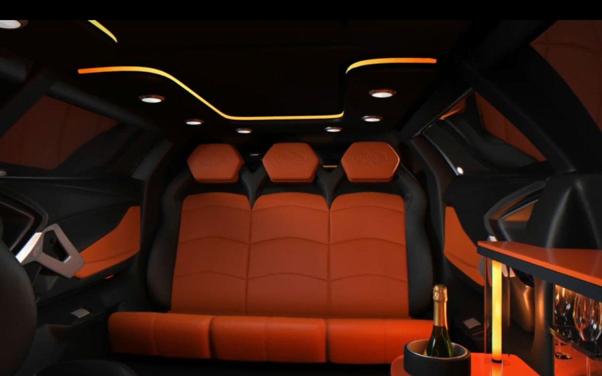 Ламборджини авентадор лимузин