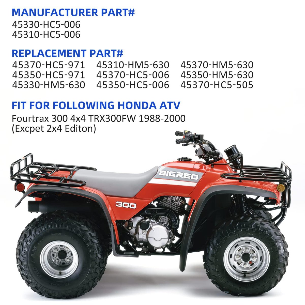 Honda FOURTRAX 300