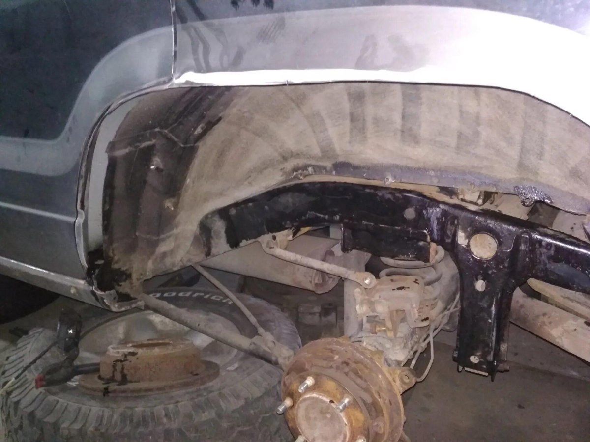 Ремонтные арки Исузу Трупер