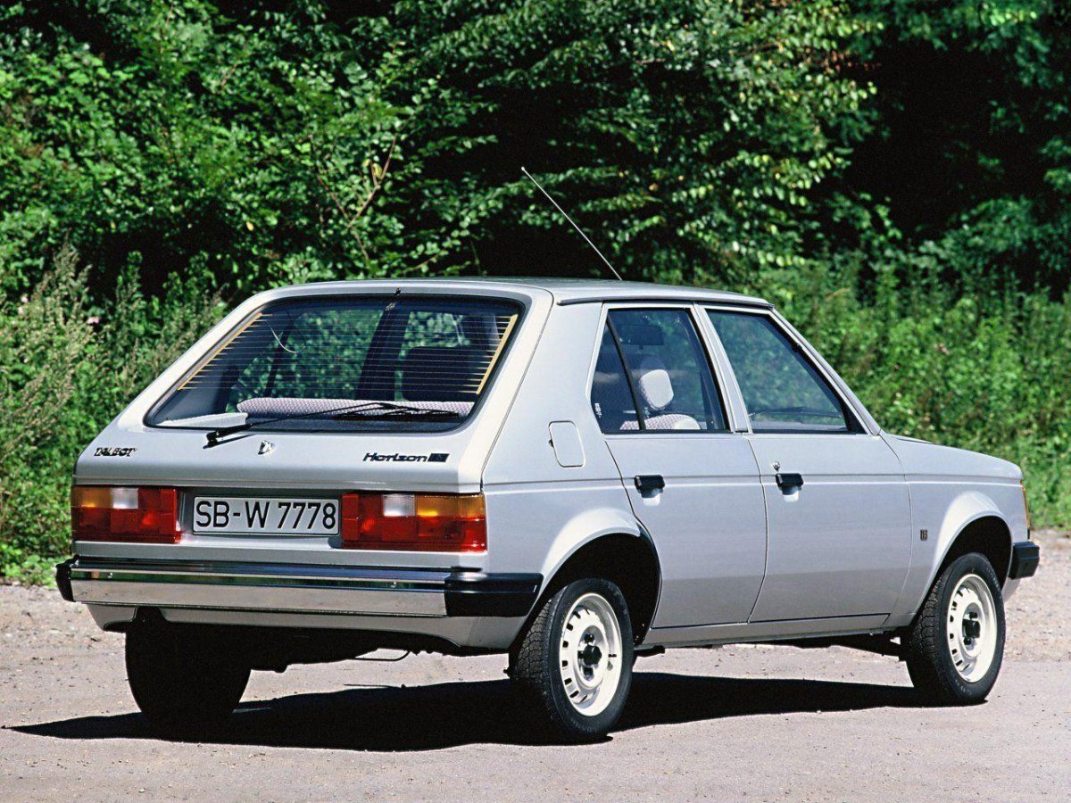 Talbot Horizon 1.1 МТ, 1984