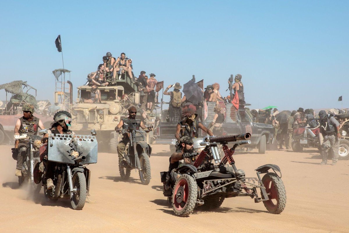 Мотоциклы из Безумный Макс 1