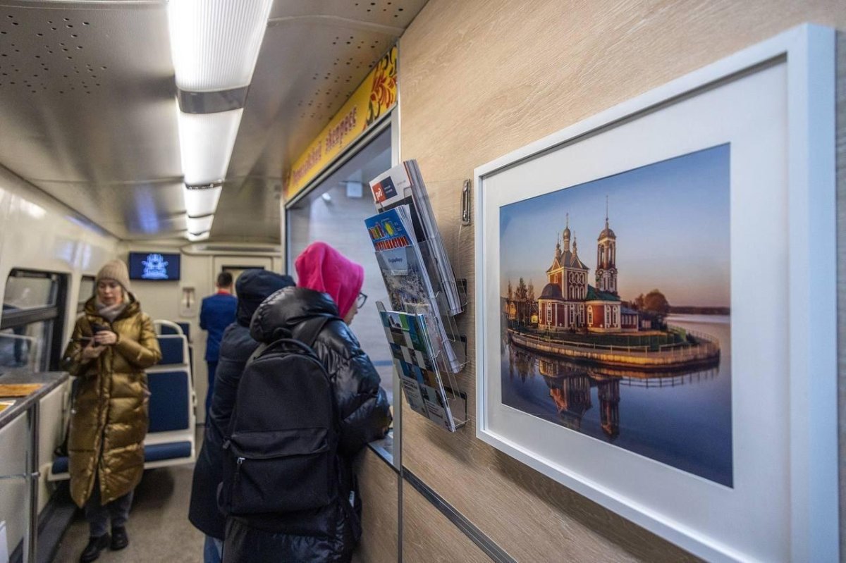 Туристический поезд Переславль Залесский ра2