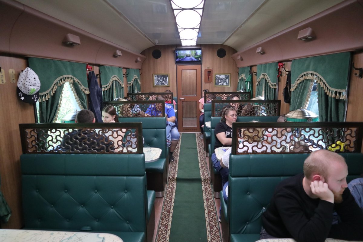 Ретро поезд Переславль Залесский