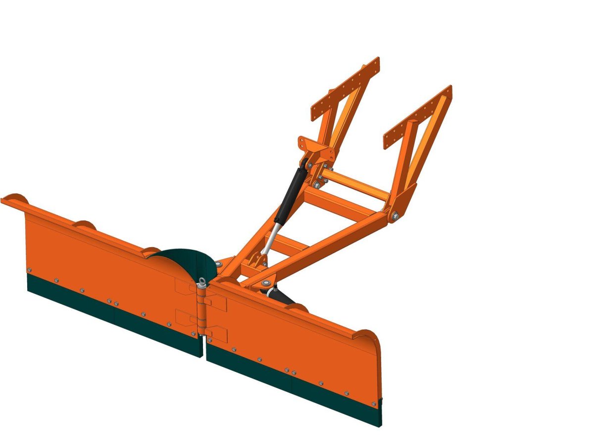 Трактор МТЗ-80 С отвалом (лопата)