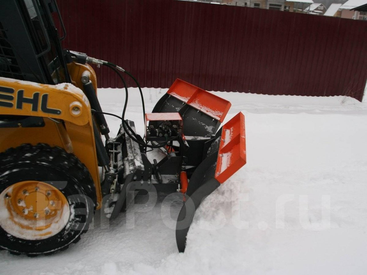 Отвал v образный на мини погрузчик