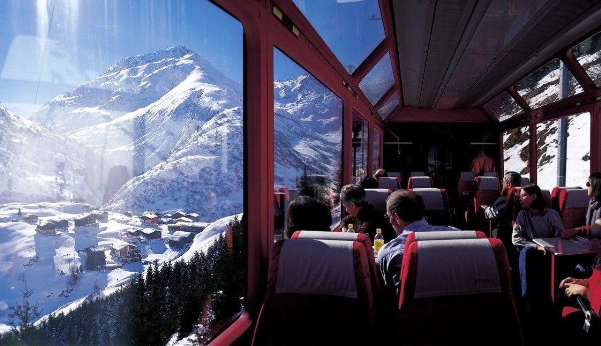 Гласье экспресс Швейцария