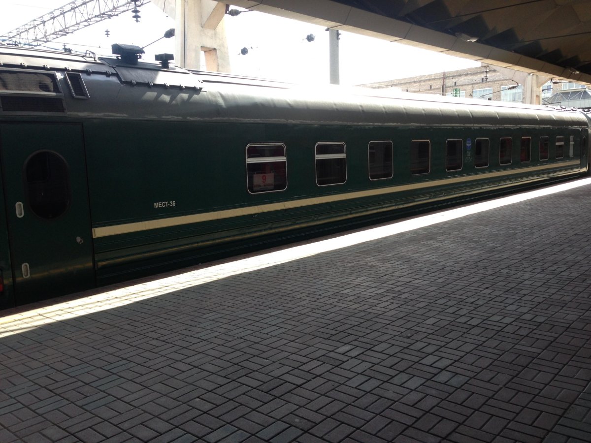 Поезд 102м Москва-Адлер