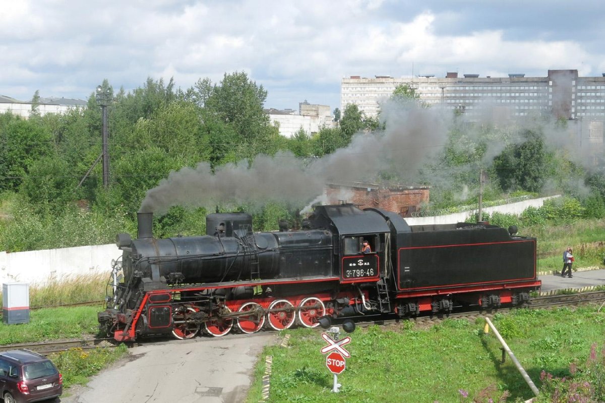 Одноколейка железная дорога лес Сергиев Посад