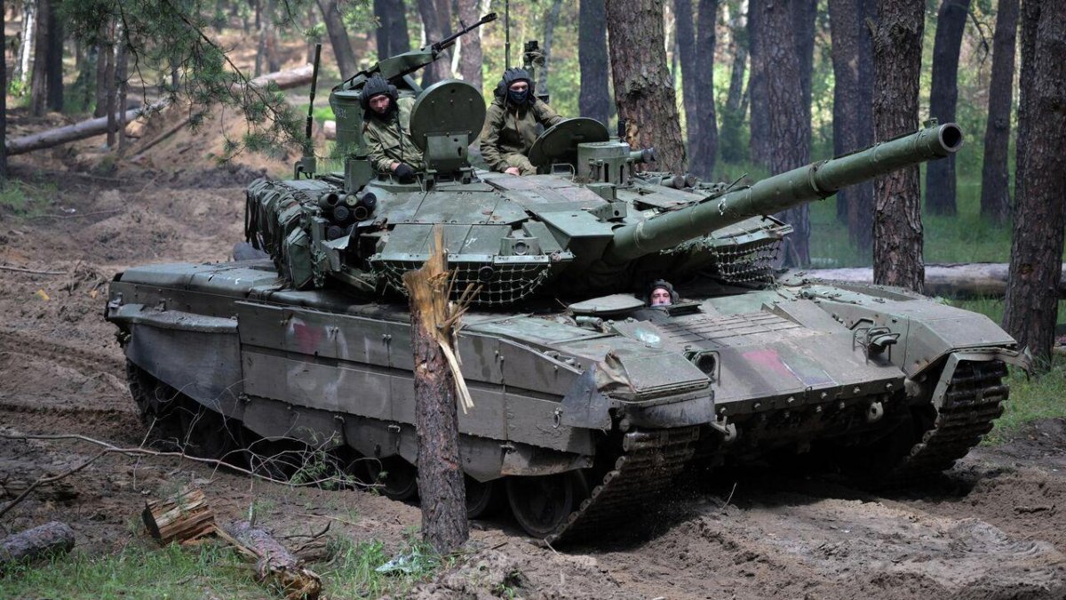 Танк т-90м прорыв