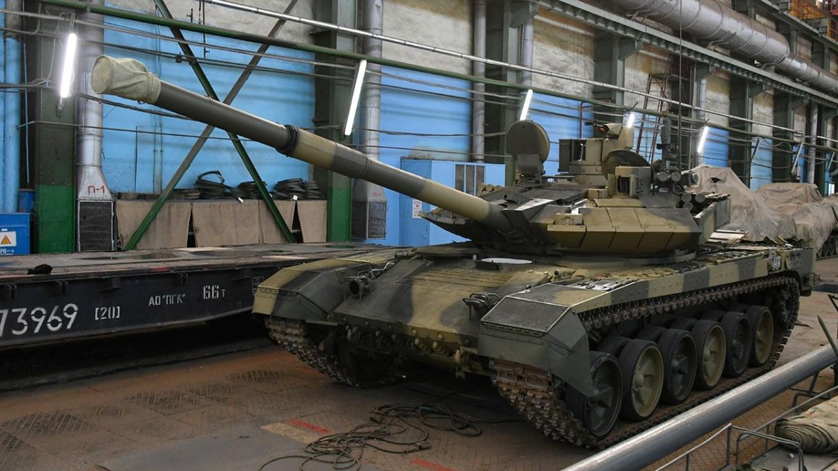 Танк т90 прорыв