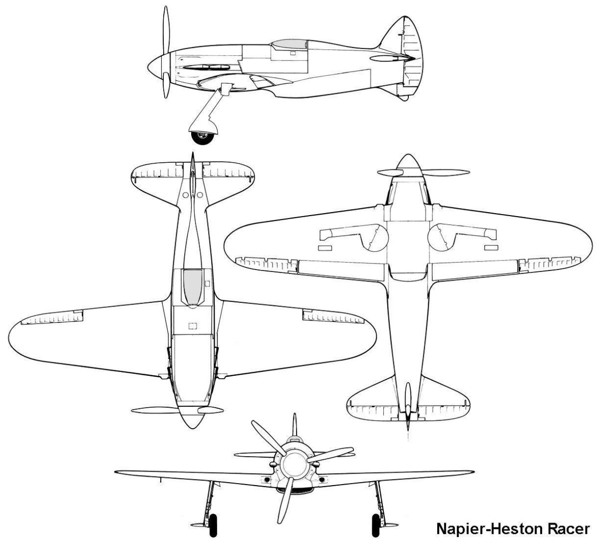 Гоночные самолеты 30-х годов