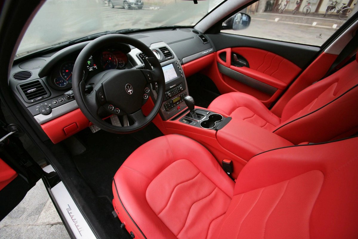 Maserati Quattroporte 2008 салон