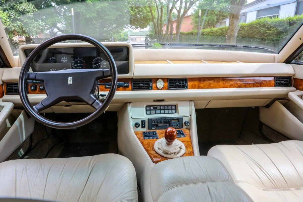Maserati Quattroporte 1979 салон