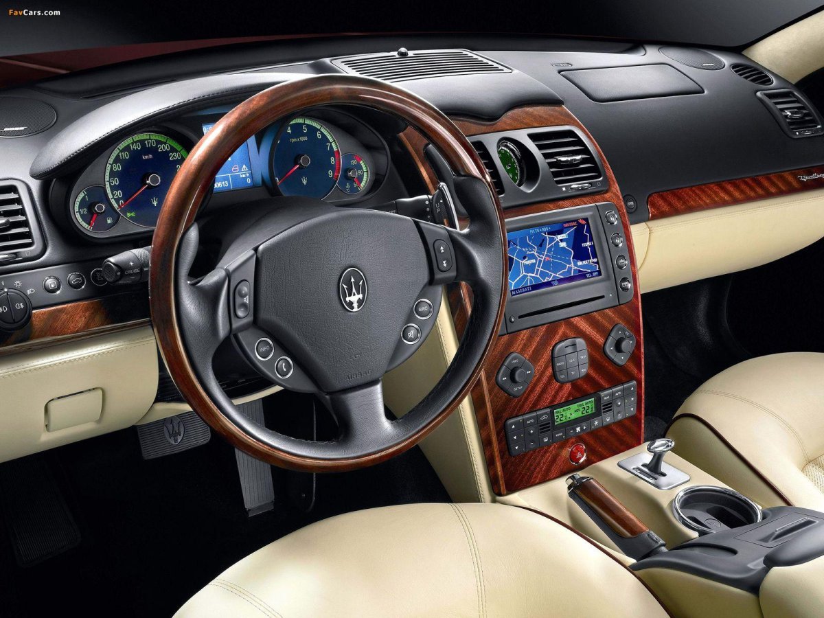 Maserati Quattroporte 2005 салон