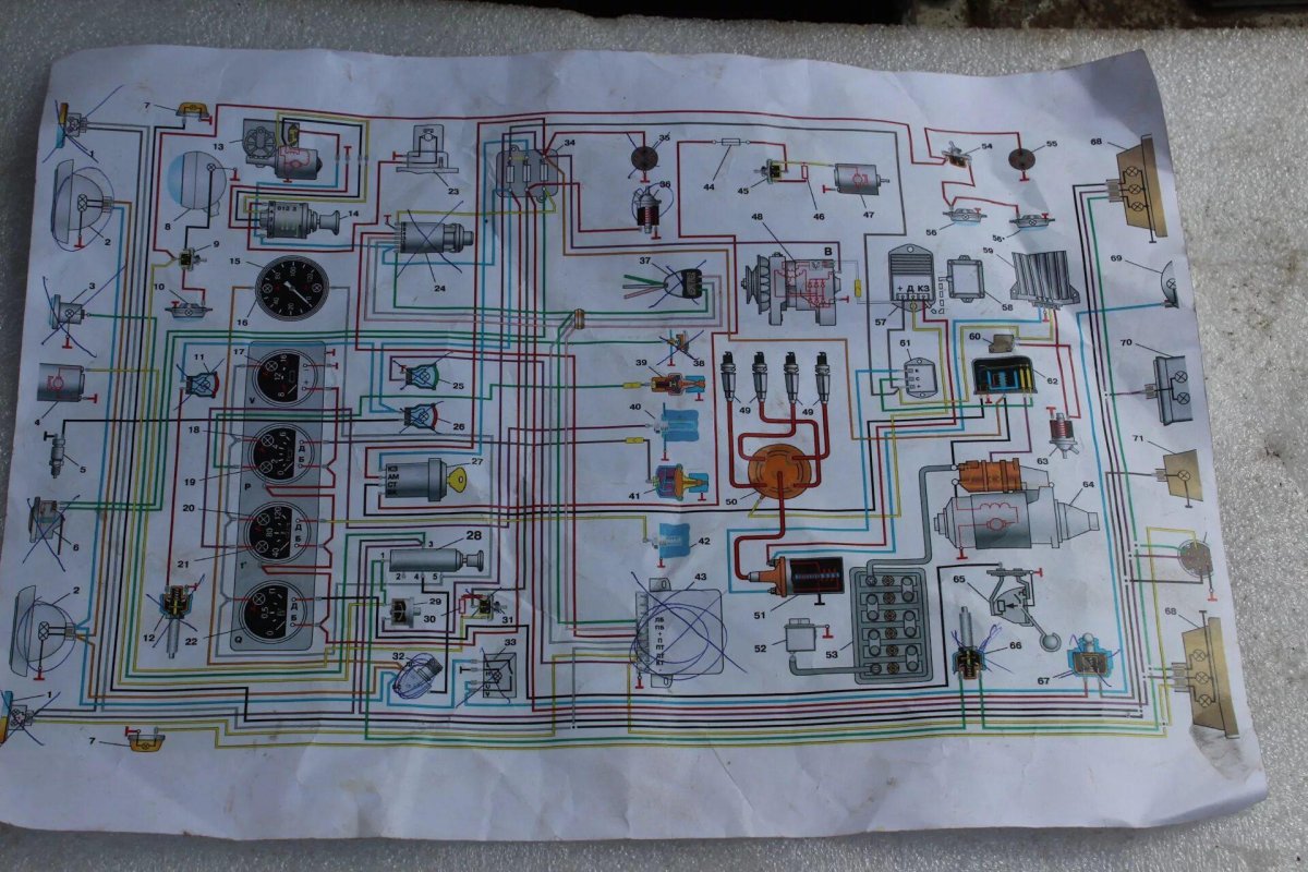 Электрооборудование УАЗ 452