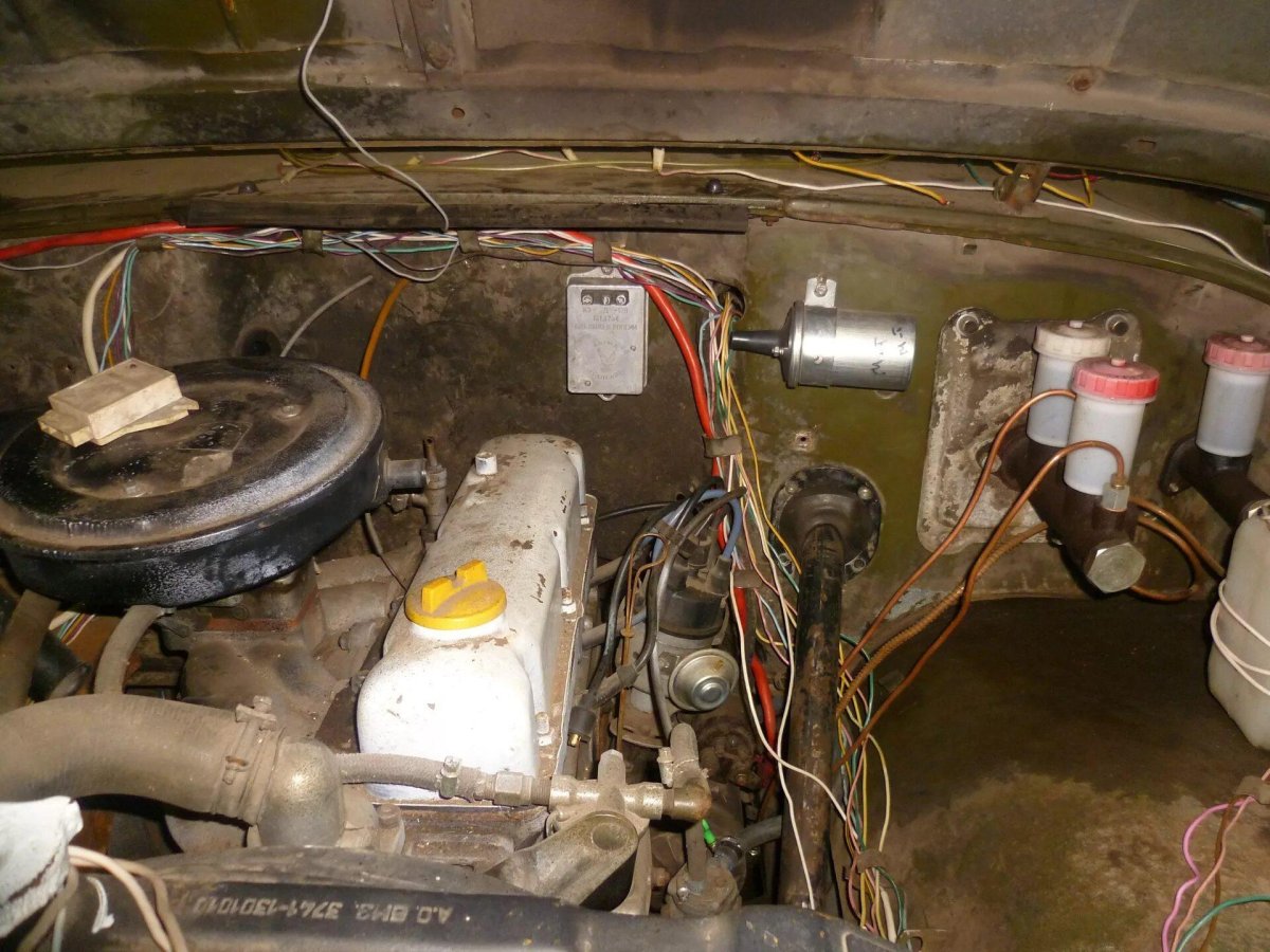 Зажигание УАЗ 469 старого