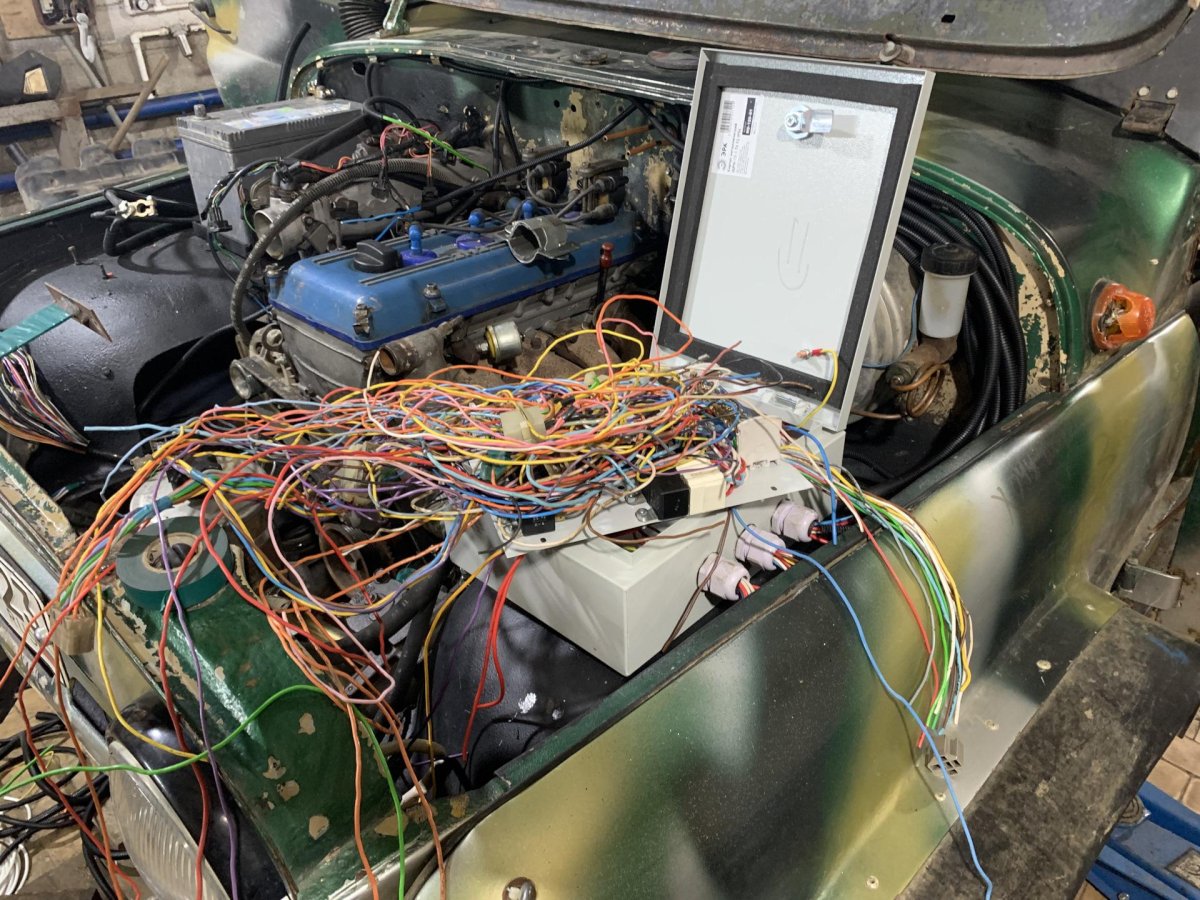 Электропроводка УАЗ 469