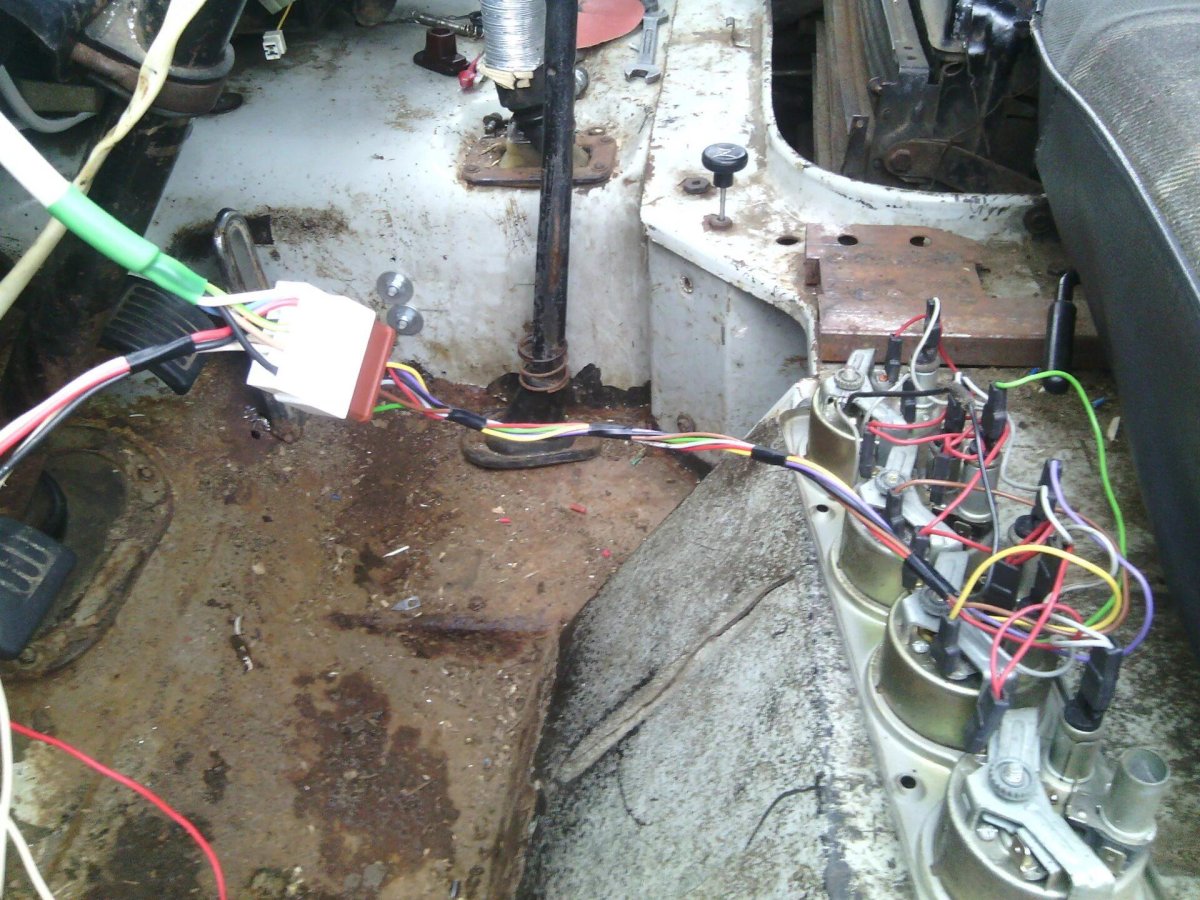 УАЗ 452 панель приборов проводка