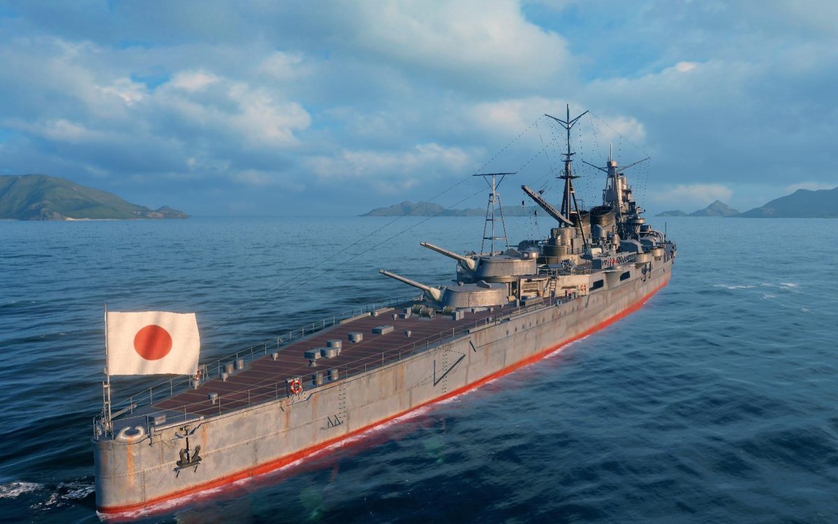 Японский крейсер Миоко