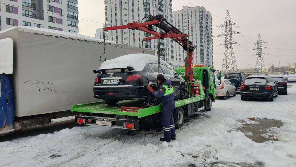 Эвакуация машины