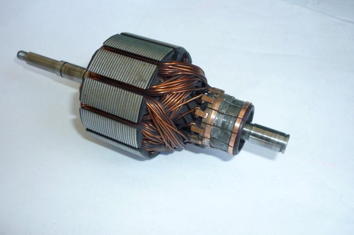 Ротор коллекторного электродвигателя