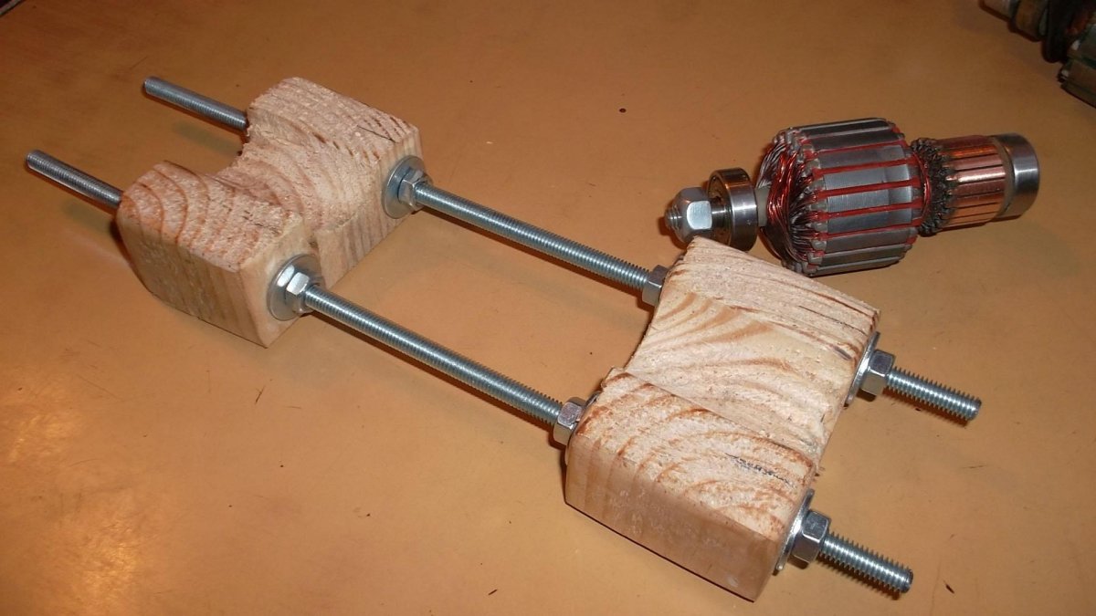 Балансировка якоря